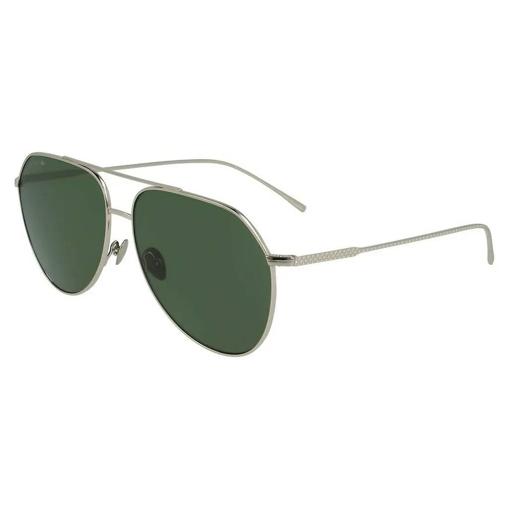 Lacoste Green Aviator Unisex Sunglasses L209S 714 61 L209S 714 61